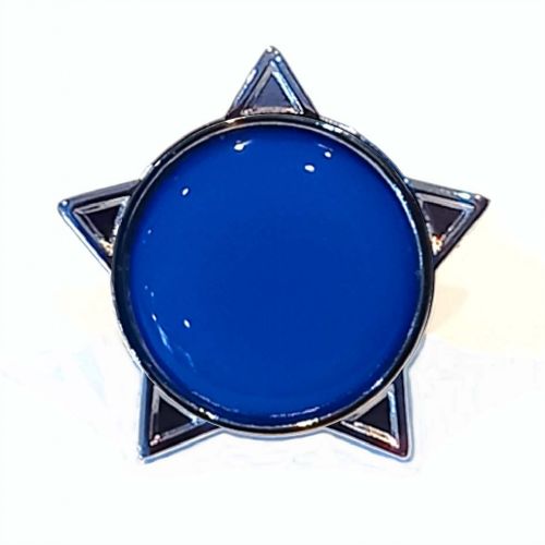 Royal Blue star badge